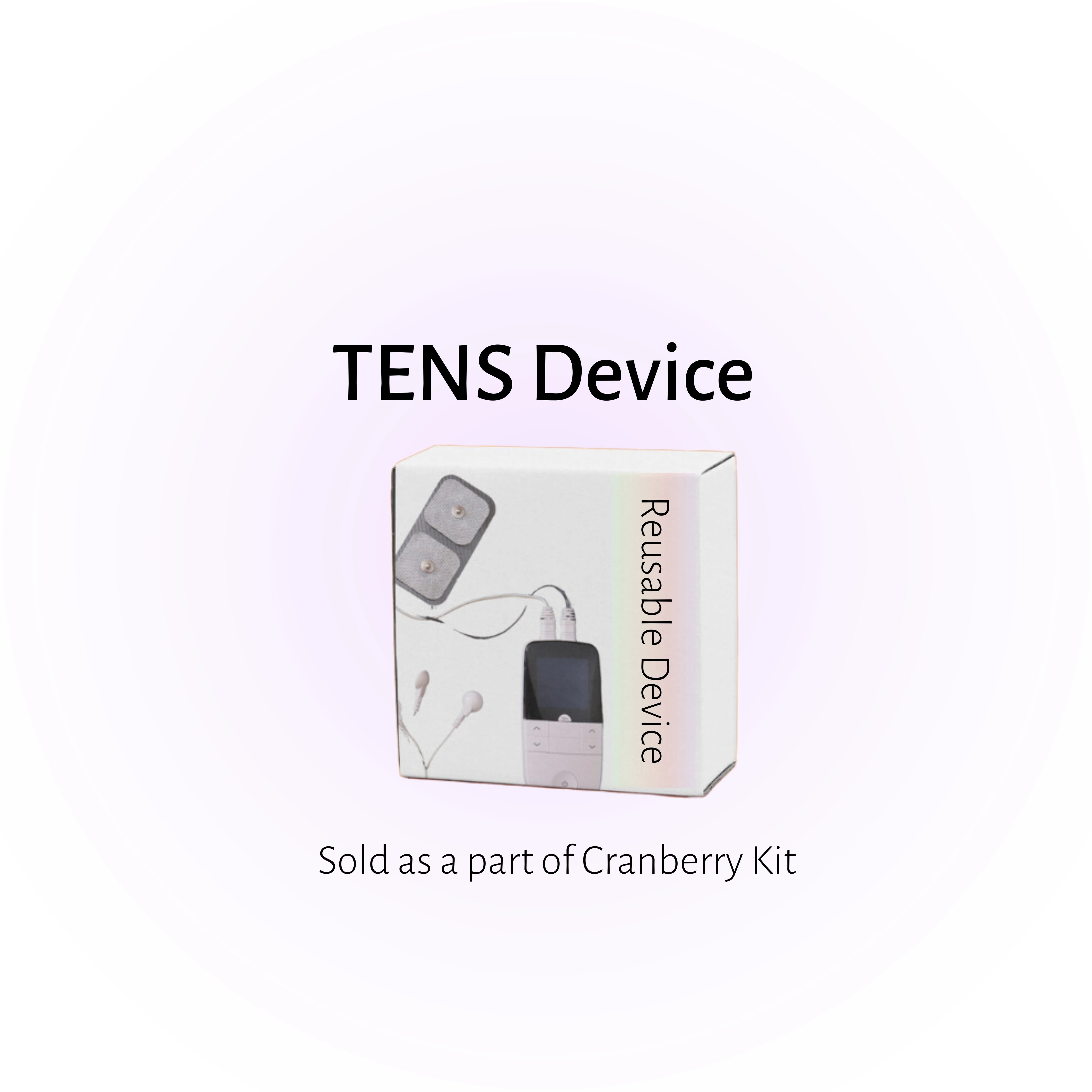 TENS | 1 Device | Lifetime | Cranberry Expert Care